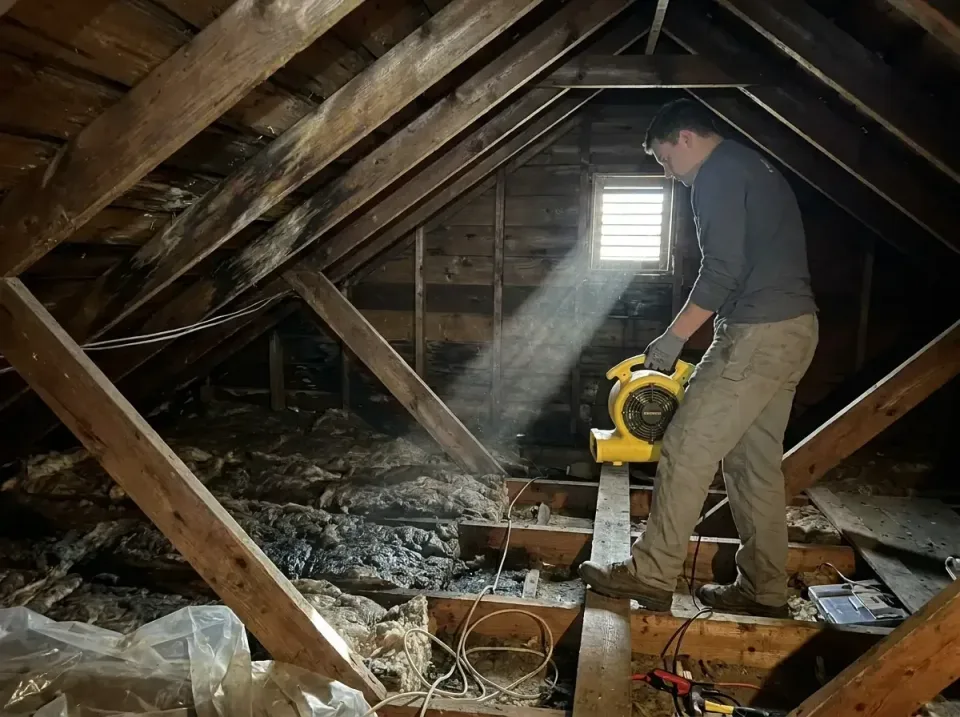 attic-water-damage-drying-proc-007 — frequently asked questions, Emergency Water Extraction & 24/7 Flood Response in Houston…